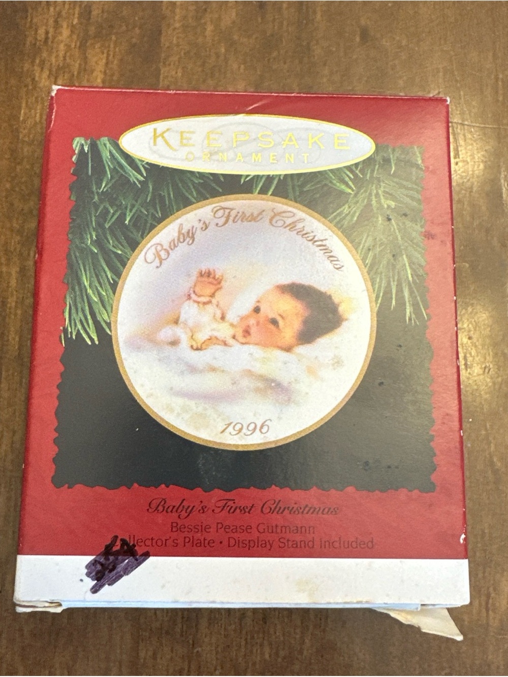 Vintage Baby's First Christmas 1996 Keepsake Hallmark Ornament